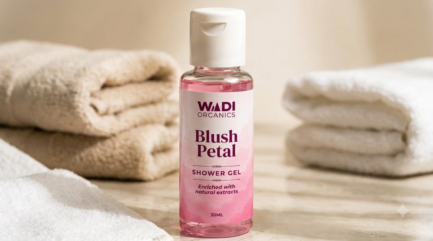 blush petal shower gel wadi
