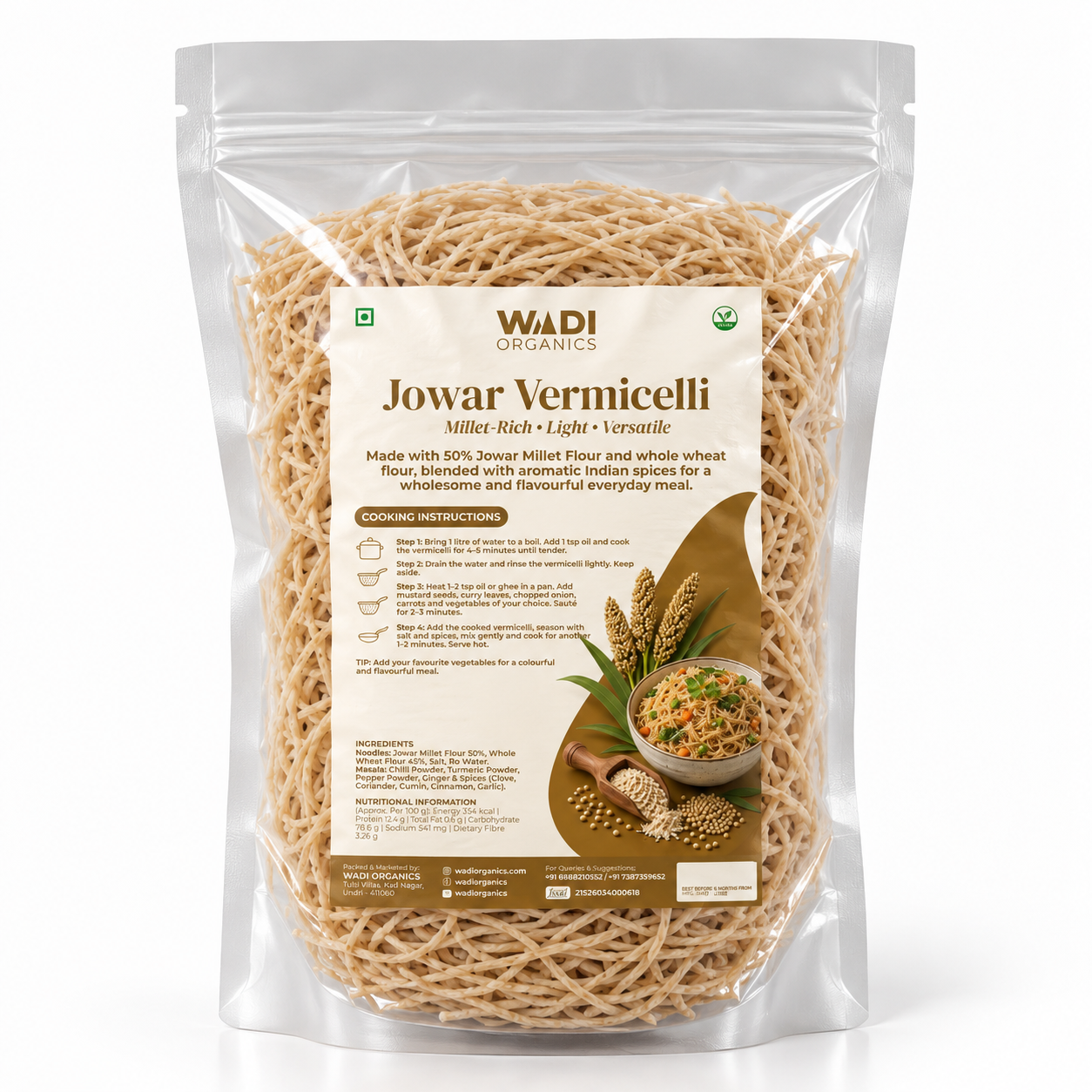 Jowar Millet Vermicelli