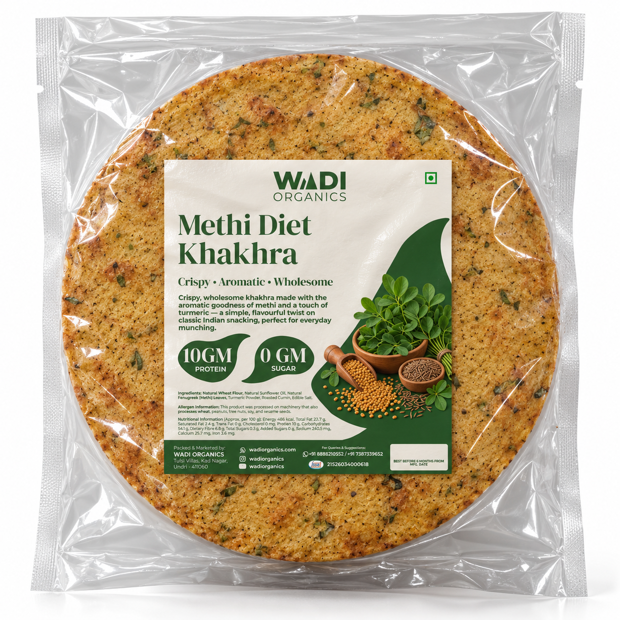Methi Diet Khakhra